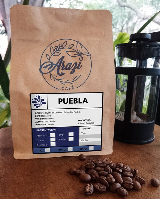 Café Gesha de Puebla